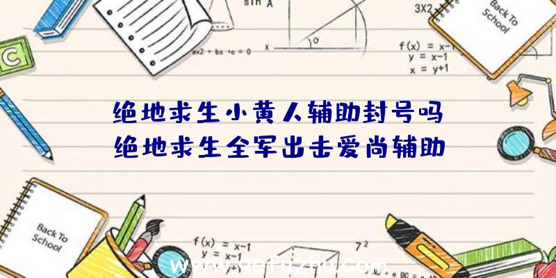 「绝地求生小黄人辅助封号吗」|绝地求生全军出击爱尚辅助